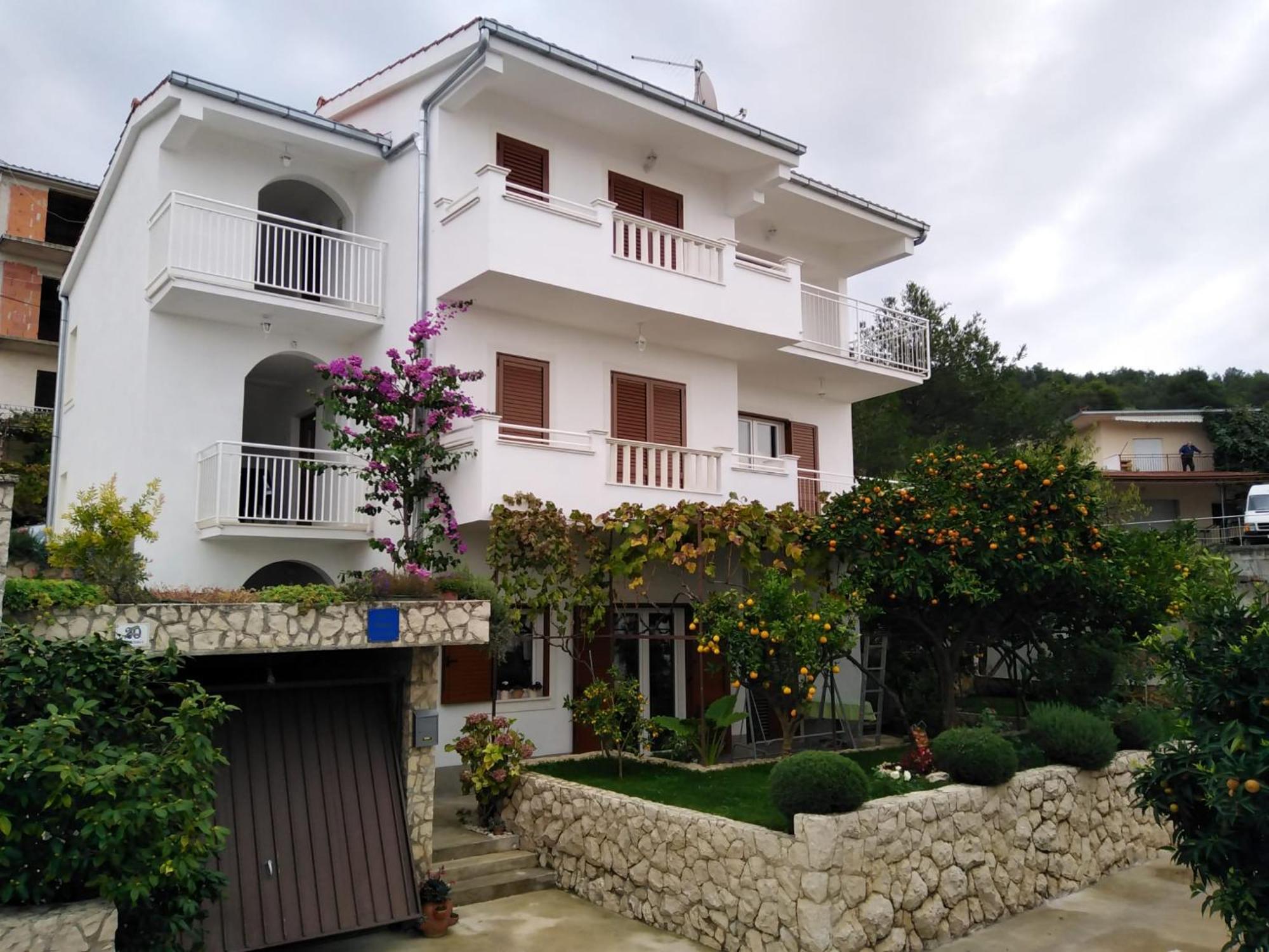Apartment Mia - Spacious Apartment On 85 M2 With Beautiful Sea View โตรกีร์ ภายนอก รูปภาพ